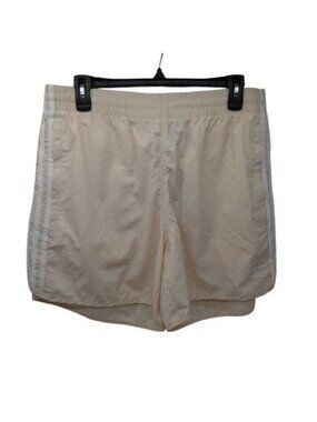 NEW Adidas Men's Sprinter Shorts Cream Size L Lightweight Activewear